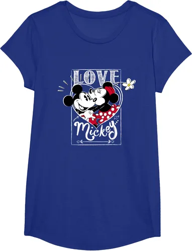 Vista 61 de Disney Mickey & Minnie Mouse Love Mickey - Camiseta para el día de San Valentín