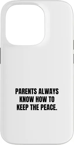 Vista 17 de iPhone XR Parents always know how to keep the peace. Case