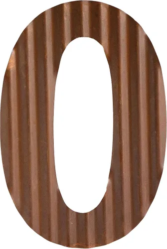 Vista 15 de COLLECTIVE HOME - Letras metálicas de 12 pulgadas para decoración de pared, letras oxidadas corrugadas, decoración rústica para colgar en la pared