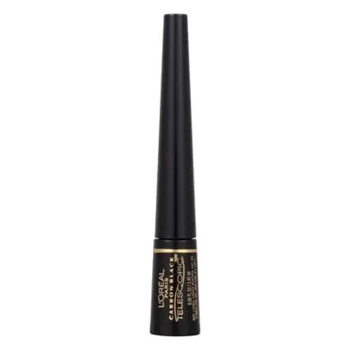 Vista 9 de L'Oréal Paris delineador líquido de precisión telescópica, 0.08 onzas., Carbon Black