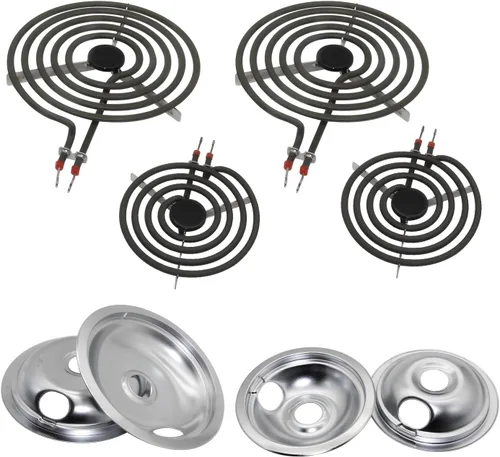 Vista 2 de 316048414 (6 pulgadas) 316048413 (8 pulgadas), quemador eléctrico MP15YA (6 pulgadas) MP21YA (8 pulgadas), quemador superior, apto para Frigi-daire