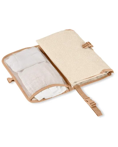 Vista 5 de Skip Hop Cambiador portátil para bebé, Pronto, punto de remolino beige