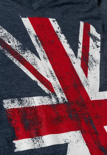 Vista 5 de Bandera de la Unión Jack Reino Unido Reino Unido Gran Bretaña mujeres británicas camiseta camiseta camiseta