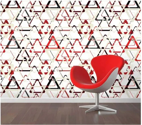 Vista 88 de 45 diseños de papel/mural para pared largo estampado
