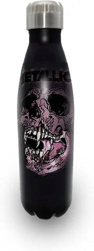 Vista 17 de Rocksax Metallica Kill 'Em All Botella de Agua Aislada al Vacío de Acero Inoxidable – 16.9 fl oz Botella Coleccionable de Banda de Rock para Bebida