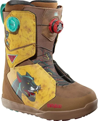 Vista 13 de ThirtyTwo Botas de snowboard BOA para niños Gris/Goma (Santa Cruz)