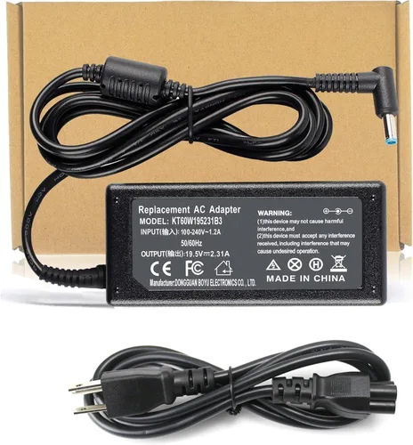 Vista 6 de 45W 740015-002 741727-001 L25296-001 Adaptador de CA para HP Pavilion x360 Envy Spectre Elitebook 840 ProBook Laptop Cable de alimentación
