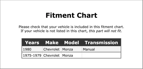 Vista 2 de Back Up Light Switch Compatible With Chevrolet Monza Manual Transmission 1975 1976 1977 1978 1979 1980 PC-851911