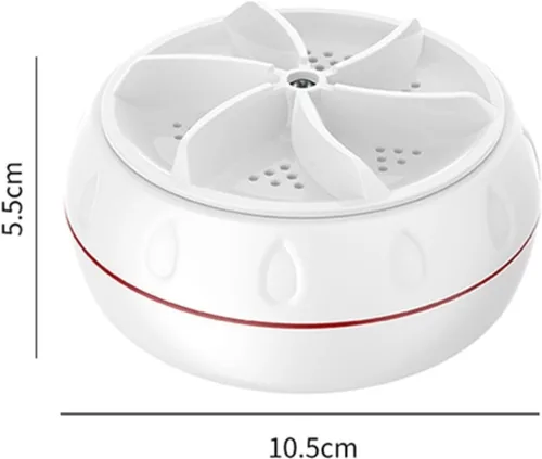 Vista 4 de MiJob Turbo Spinning Compatible para Mini Lavadora Lavadora Portátil Lavadora Ultrasónica Ropa