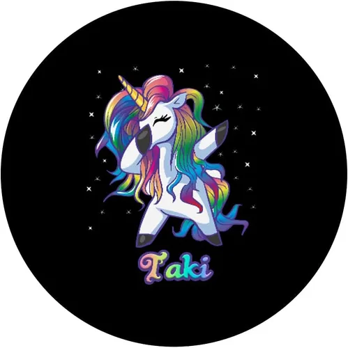 Vista 3 de TAKI - Regalos de unicornio para niñas, regalos de cumpleaños para mujeres, PopSockets intercambiables PopGrip