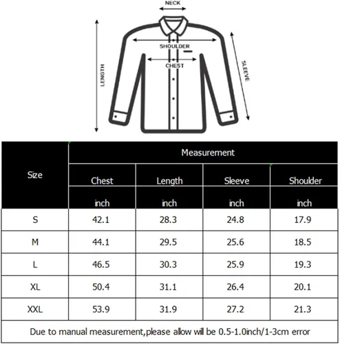 Vista 7 de Camisas a cuadros con botones para hombre, ajuste regular, manga larga, camisas de negocios casuales