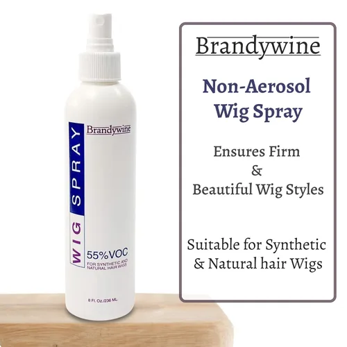 Vista 2 de Brandywine Spray de peluca sin aerosol para pelucas de cabello sintético y natural (paquete de 1)