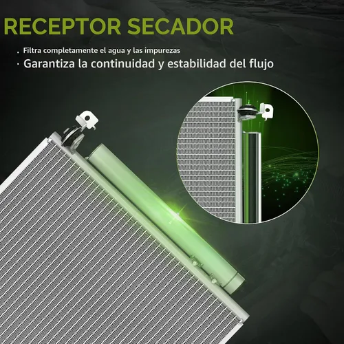 Vista 7 de AUTOSAVER88 Condensador de A/C AC Condensador de Aire Acondicionado Compatible con 2002 2003 2004 2005 2006 Camry 2004-2007 2008 Solara 2002-2003