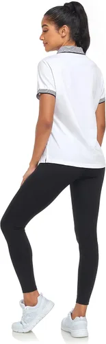 Vista 3 de IGEEKWELL Women Polo Shirts Moisture Wicking Golf Shirts Slim Fit Golf Apparel Athletic Tennis Casual T-Shirts SMLXLXXL