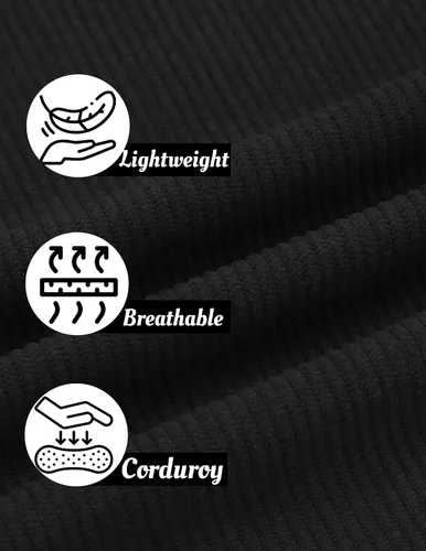 Vista 2 de COOFANDY Conjunto deportivo de 2 piezas para hombre, sudadera de manga larga, sin botones, para deportes, casual, fitness, trotar