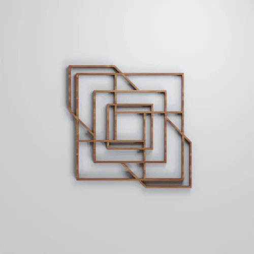Vista 5 de Ekena Millwork WALW08X08X0375NWDWA Norwood - Paneles de pared decorativos de 3/8 pulgadas en T, 7 3/8 pulgadas de ancho x 7 3/8 pulgadas de alto
