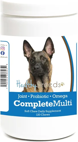Vista 16 de Healthy Breeds Affenpinscher todo en uno multivitamínico suave masticable 120