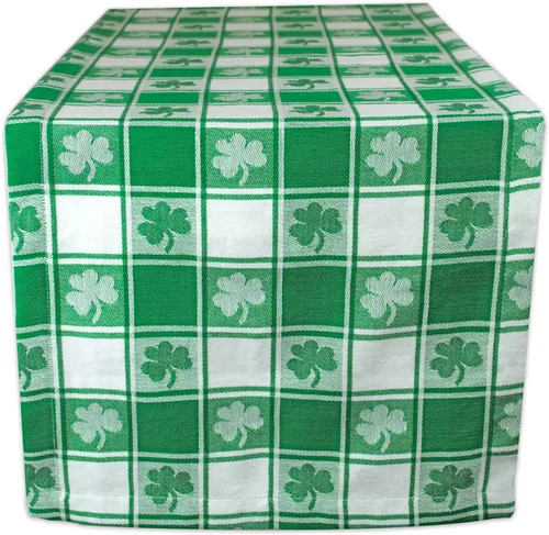 Vista 16 de DII Juego de manteles individuales reversibles de la colección del Día de San Patricio, 13 x 19, herradura de trébol, 4 piezas