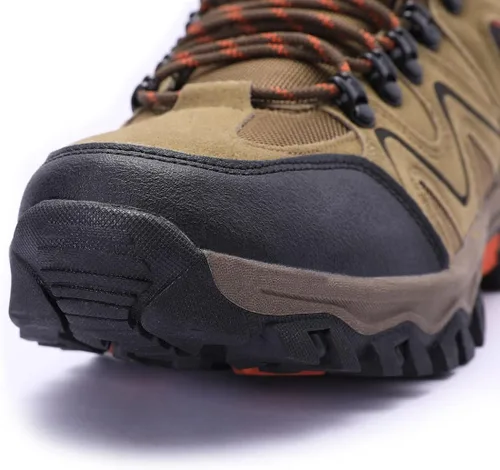 Vista 4 de Harssidanzar Zapatos de senderismo para hombre ligeros transpirables para exteriores zapatos de senderismo antideslizantes SM252
