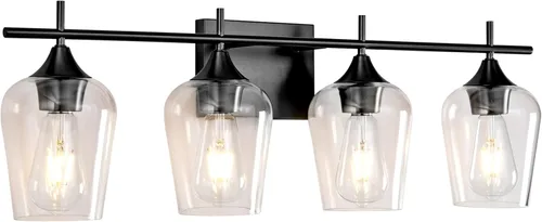 Vista 2 de Aplique de pared de latón de 2 luces, apliques de pared dorados de 12 pulgadas con pantalla de malla de rejilla, lámpara de pared de latón mate