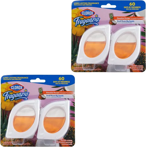 Vista 19 de Clorox Fraganzia - Ambientador para habitaciones pequeñas, manzana y canela, despegar y colocar, sin enchufe, sin batería, para armarios