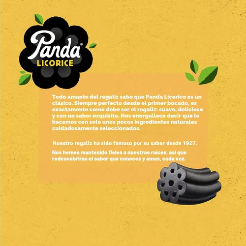 Vista 3 de Panda Masticables naturales de regaliz de 7 onzas (paquete de 4)
