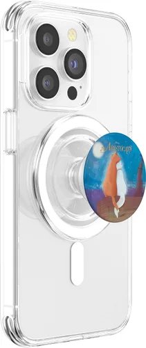 Vista 3 de Disney The Aristocats - PopSockets MagSafe PopGrip con logotipo de retrato en acuarela para iPhone