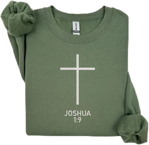 Vista 12 de Sudadera de Navidad bordada con cuello redondo para hombres y mujeres Diseño 2