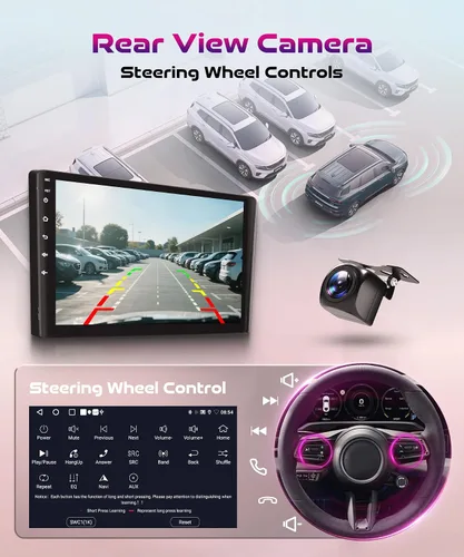 Vista 6 de Estéreo de coche Android 4 Core 64G 9 pulgadas para Ford F150 SVT Raptor 2009-2012 Recorte bajo inalámbrico CarPlay Android Auto pantalla táctil