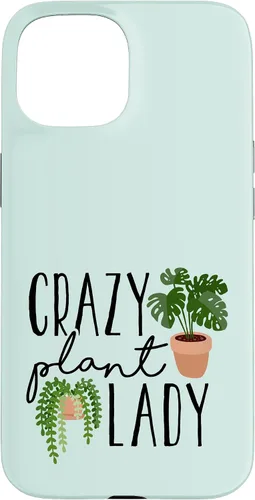 Vista 6 de Crazy Plant Lady - Cute Plant Lovers Gardening Theme Case for iPhone 17