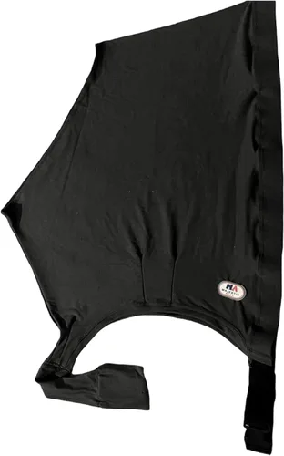 Vista 3 de Majestic Ally Protector de hombro de caballo de elastano/elastano elástico en 4 direcciones para y protección, grande, color negro