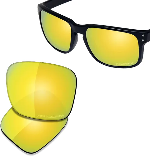 Vista 2 de SAUCER Premium Replacement Lenses for Oakley Holbrook XL OO9417 UV400 Protection, Anti-Scratch, Precise Fit