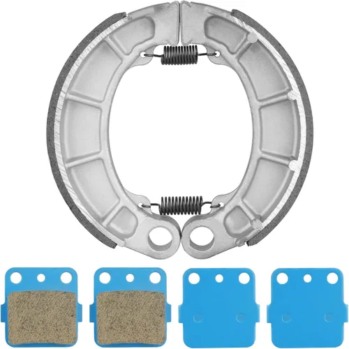 Vista 6 de Youxmoto Zapatas y pastillas de freno delanteras traseras aptas para Honda FourTrax Foreman 500 2014-2022; para frenos Rancher 420 2007-2021, TRX420
