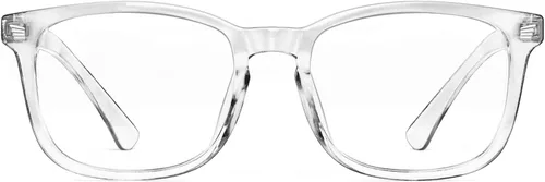 Vista 21 de livho Marco de gafas de gran tamaño para mujer y hombre, lentes rectangulares de moda para computadora, marco elegante *Tortuga de coco
