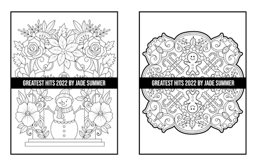 Vista 35 de Greatest Hits An Adult Coloring Book with the 100 Best Pages from the Jade Summer Collection