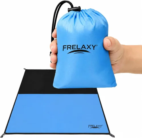 Vista 13 de Frelaxy Manta de picnic de bolsillo, manta impermeable para festival