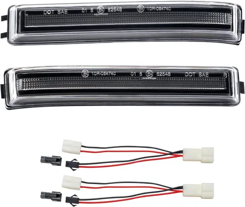 Vista 7 de Luces de Señal de Giro para Espejo Lateral Montaje LED Transparente F150 2009 2010 2011 2012 2013 2014/para Mark LT 2013 2014 para Raptor 2010-2014
