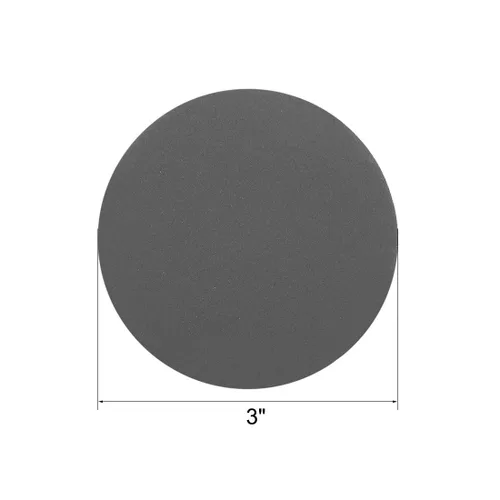 Vista 3 de uxcell Disco de lijado de gancho y bucle de 3 pulgadas, grano 1200/2000/3000, papel de lija de carburo de silicio surtido para lijadora de órbita