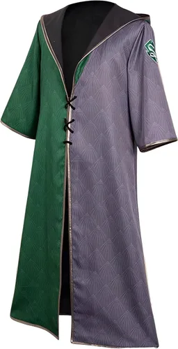Vista 7 de PartyBloom Bata mágica con capucha, capa de mago, capa de mago, para adultos, para Halloween, cosplay, escuela mágica