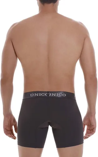 Vista 7 de Mundo Unico Hombre Boxer Calzoncillos Trunks Ropa interior Colombiana Ropa Interior Colombiana de Hombre, 96-gris oscuro_estilo_22120100208, L, Gris