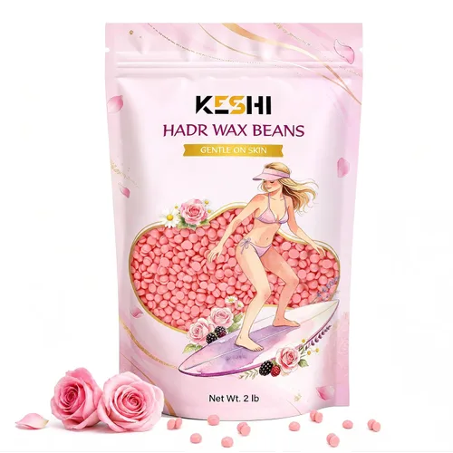 Vista 12 de KeShi Frijoles de cera dura de 1 libra para kit de depilación, repuesto