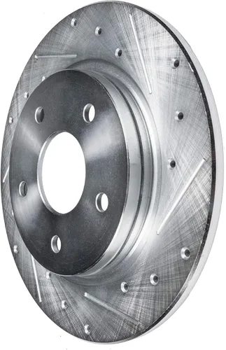 Vista 52 de Detroit Axle - Rotores de freno delantero para 04-13 Mazda 3 Rotores de frenos de disco 06-15 Mazda 5 Reemplazo: Rotor regular delantero de 11.81