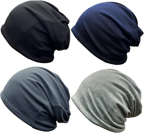 Vista 39 de JarseHera Gorro holgado de mujer con encaje de algodón, gorros para quimioterapia, gorros para el cáncer, turbante