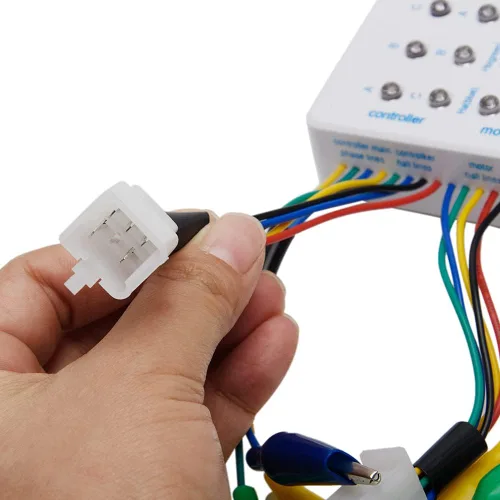 Vista 5 de 24V/36V/48V/60V/72V Electro Car E-Bike Scooter sin escobillas controlador de motor probador