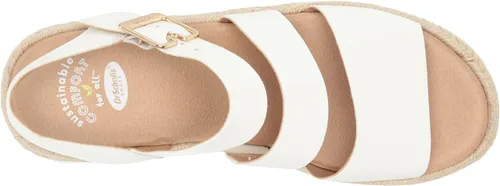Vista 5 de Dr. Scholl's Sandalias de cuña Once Twice con plataforma para mujer