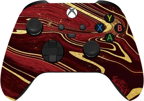 Vista 12 de Controlador inalámbrico personalizado compatible con PC, Windows 10+, Series X/S y One (Series X/S camuflaje verde)