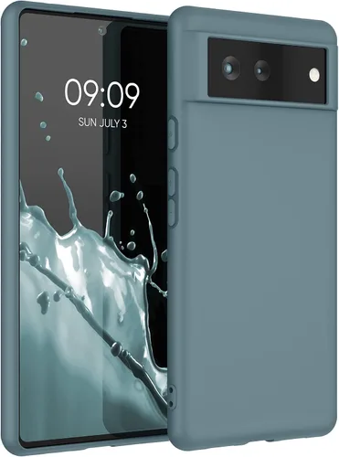Vista 22 de kwmobile Funda compatible con Google Pixel 6 - Funda protectora de silicona TPU suave y delgada - Piedra antigua