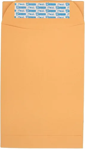 Vista 2 de Mead Sobres, tamaño carta, 6 x 9 pulgadas, cierre autoadhesivo Press-It Seal-It, sobres de papel kraft marrón multiusos de 24 libras, 30