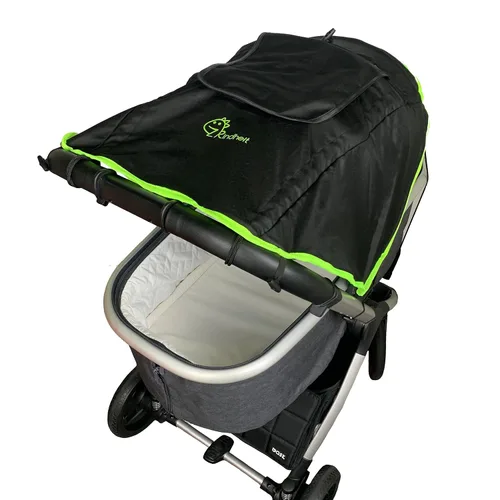 Vista 2 de Ezkindheit Parasol universal y protector contra mosquitos para cochecitos - Accesorios para cochecito de bebé - Accesorio de cubierta opaca y visera