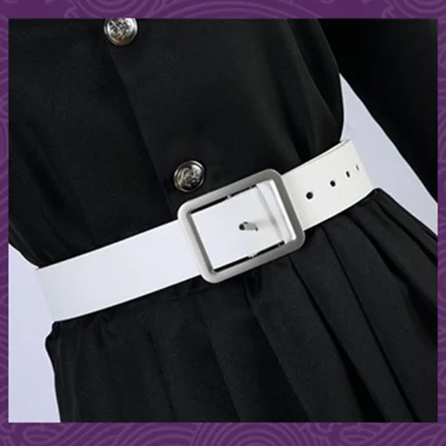 Vista 6 de LOHOU Disfraz de kimono de anime para cosplay, Demon Slayer-Tsuyuri Kanawo